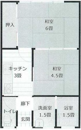 大平ストアの物件間取画像